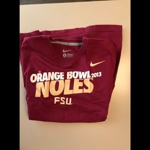 FSU Team Issue 2013 Orange Bowl T-Shirt